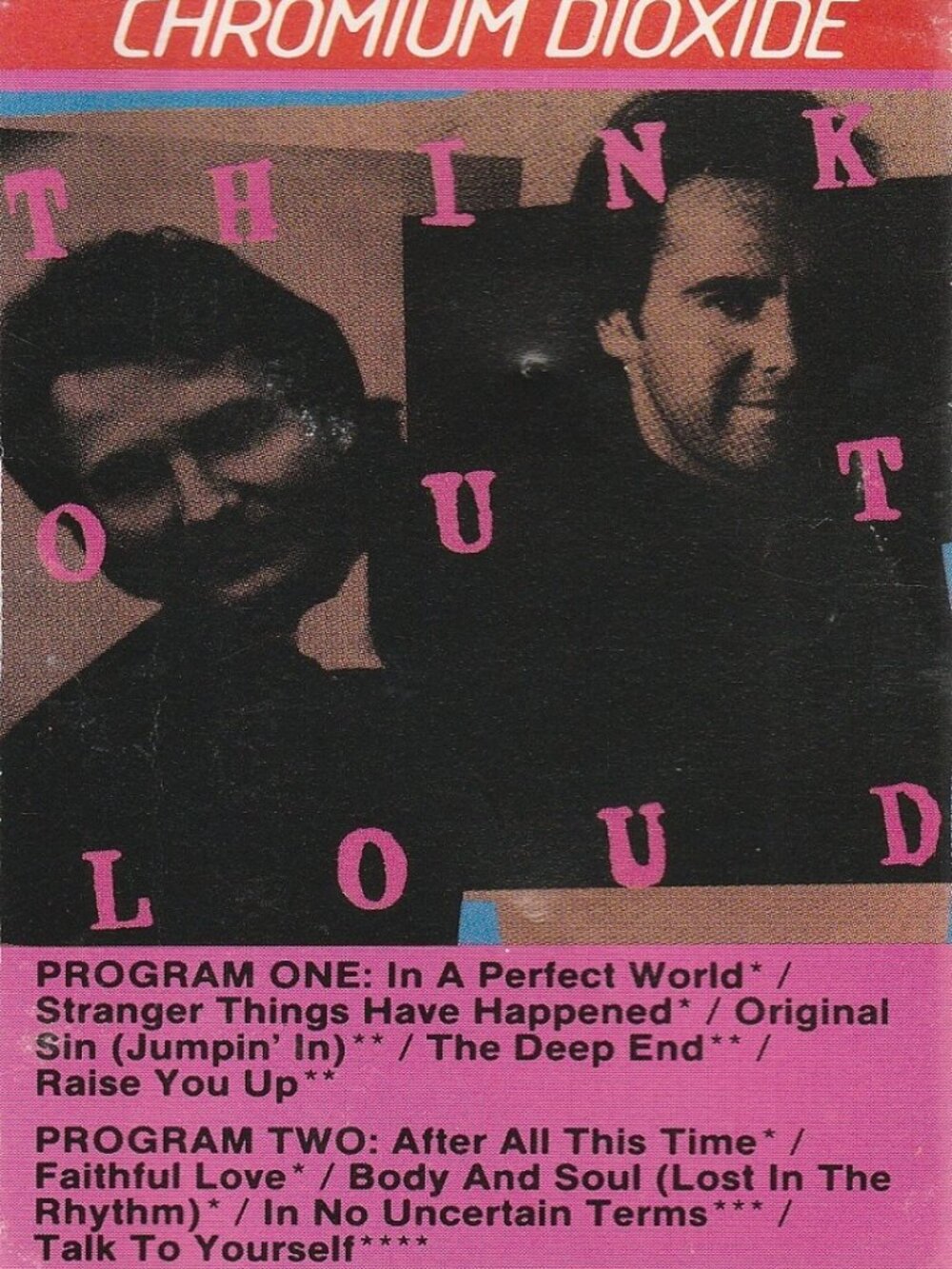 Think Out Loud - 1988 Cassette Tape
